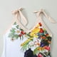 thumbnail image 3 of Conjunto de traje de baño de una pieza con tirantes cruzados Especial para trajes de baño Vestido de playa de gasa fijo para mujer, 3 of 5