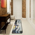 thumbnail image 3 of SKYSONIC 2X6 Feet Winter Snowy Runner Rug with Rubber Backing, Sunset Forest Non Slip Entryway Rug Runner Washable Soft Area Rug Carpet for Hallway Bedroom Kitchen Decor, 3 of 6