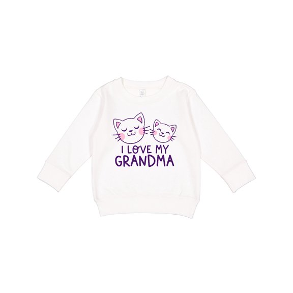 Inktastic I Love My Grandma Toddler Sweatshirt