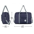 thumbnail image 4 of Lightweight Foldable Duffel Bags for Spirit Airlines Personal Item Bag 18x14x8 Underseat Carry on Waterproof Travel Tote Handbag with Shoulder Strap, 4 of 6