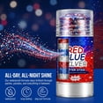 thumbnail image 4 of 4th of July Glitter Stick, 2026 Patriotic Red White Blue Hair Face Body Glitter for Independence Memorial Day, Women's 1OZ(1PC), 4 of 7
