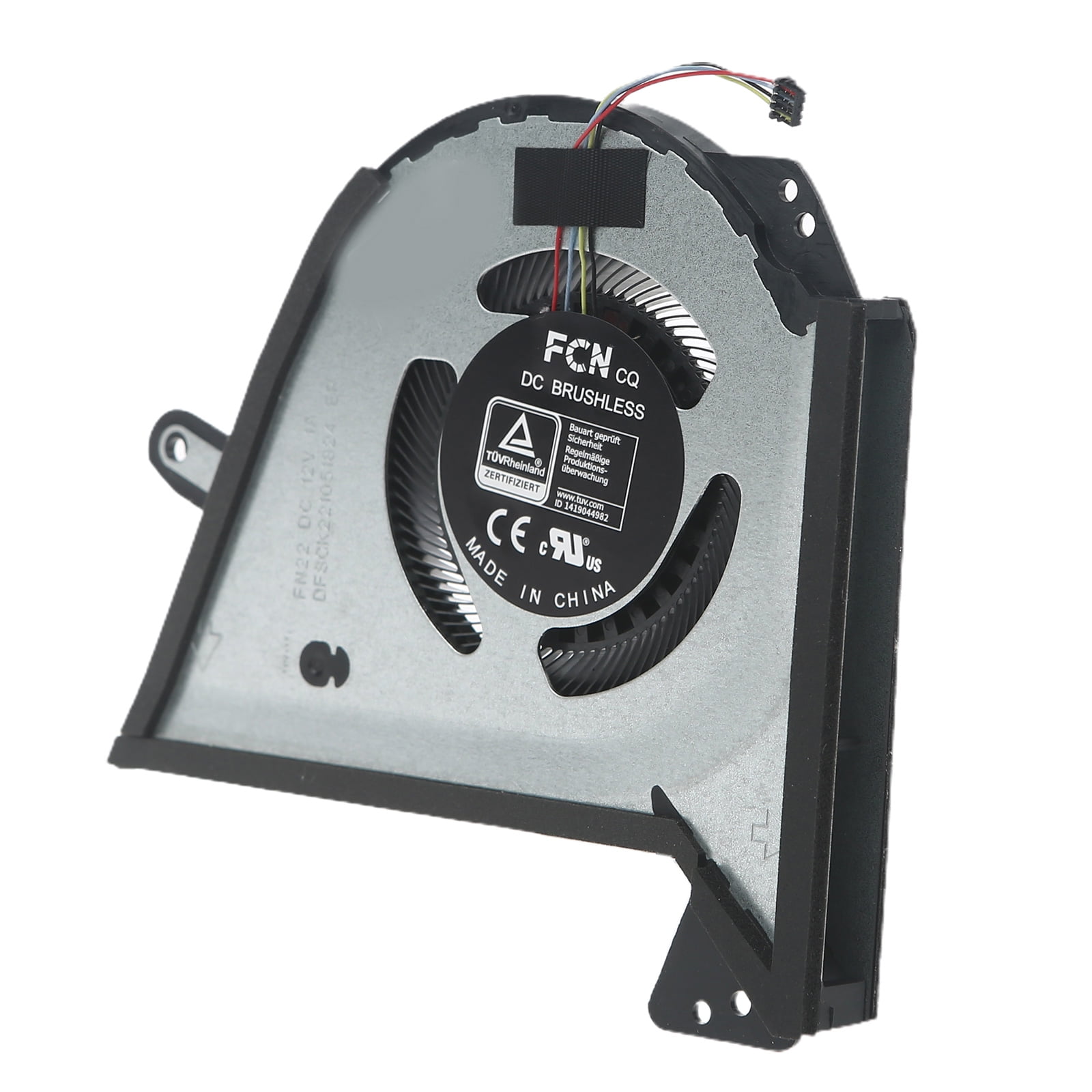 WINDLAND CPU GPU Cooling Fan Laptop Cooler Portable Heatsink Fan 12V 1A 4pin Radiator