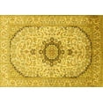 thumbnail image 1 of Ahgly Company Indoor Rectangle Medallion Yellow Traditional Area Rugs, 3' x 5', 1 of 4
