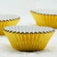 thumbnail image 5 of BRIGHTFUFU 100 piezas de tazas de papel de aluminio espesado Cupcake Liners Mini Cake Muffin Moldes Moldes para hornear (dorado), 5 of 7