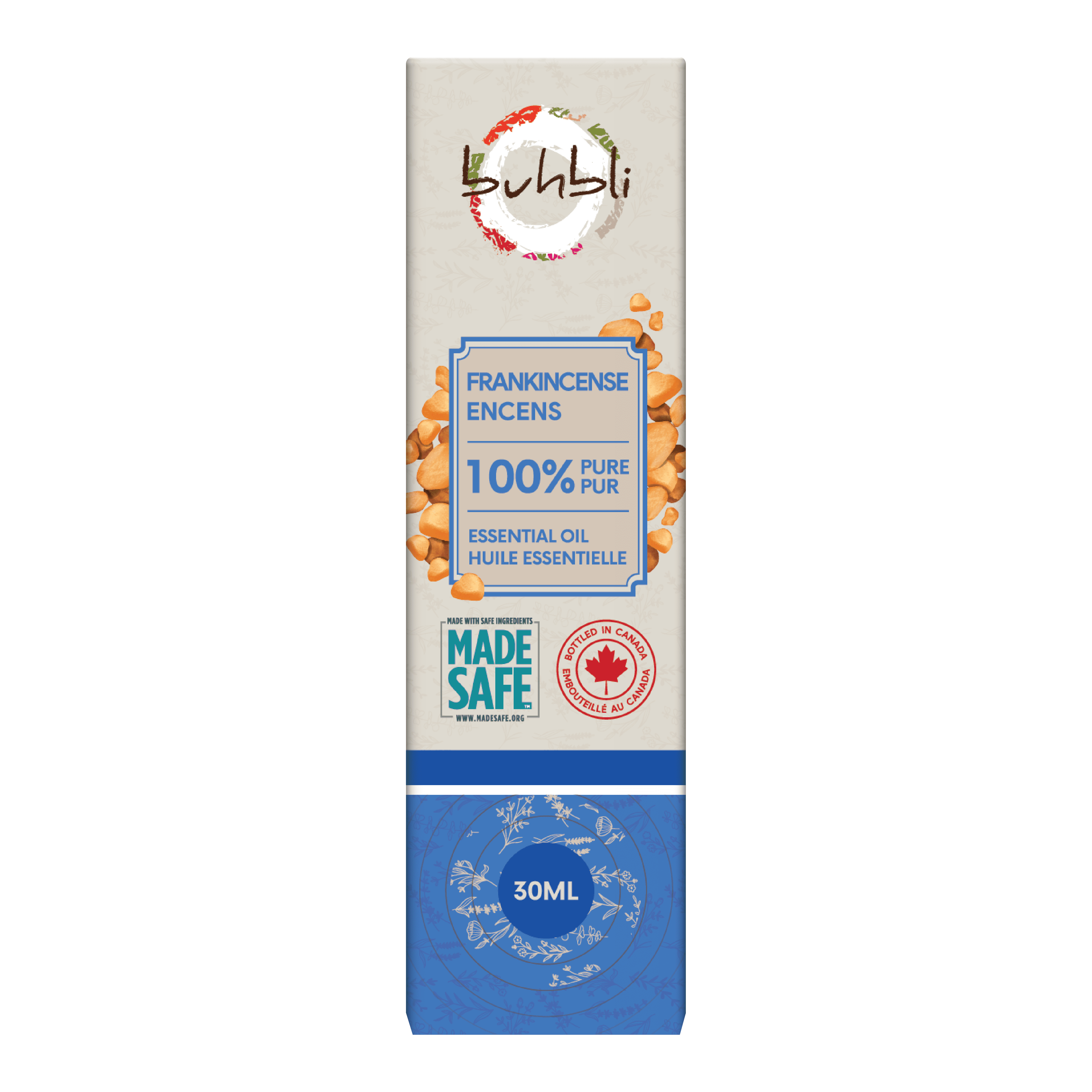 Buhbli Brands - 100% Pure Frankincense Essential Oil, 30ml, All Natural and Pure - Bottled in Canada