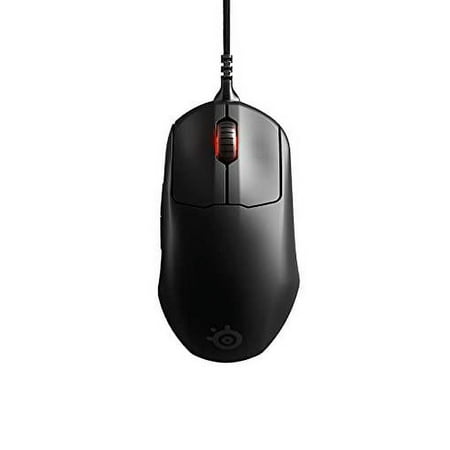 SteelSeries - Prime + Lightweight Wired Optical Gaming Mouse with RGB Lighting - Black