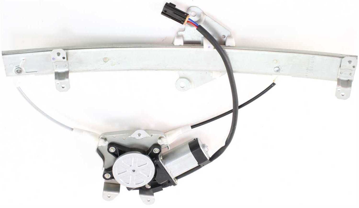Window Regulator For 1989-1994 Nissan Maxima Rear, Right Passenger Power With Motor