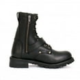 thumbnail image 2 of Hot Leathers BTM1011 Men's 8 Inch Two Tone Logger Leather Lace Up Boots 8.5, 2 of 10