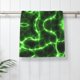 thumbnail image 5 of Fotbe Green Lightning Toalla Premium con Patrón, Toalla de Microfibra de Secado Rápido, Ligera y Altamente Absorbente (27.5x16in), Ideal para Uso Diario, 5 of 6