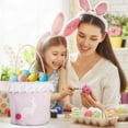 thumbnail image 4 of Contenedores de almacenamiento, Atmósferas de Pascua, Cubo de conejos, Bolsa de cola de conejo, Arreglo portátil de mano, Bola de pelo, Orejas largas, Conejos de resurrección, Bolsa de almacenamiento,, 4 of 6