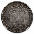 thumbnail image 3 of 1810-M Spain Silver 20 Reales Joseph Napoleon AU-50 NGC, 3 of 3