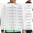 thumbnail image 2 of DPTALR Men's Gradient Color Long Sleeve Hooded Zip Up Cardigan Sports Fitness Cycling Top,Gray,Big and Tall Men S, 2 of 8