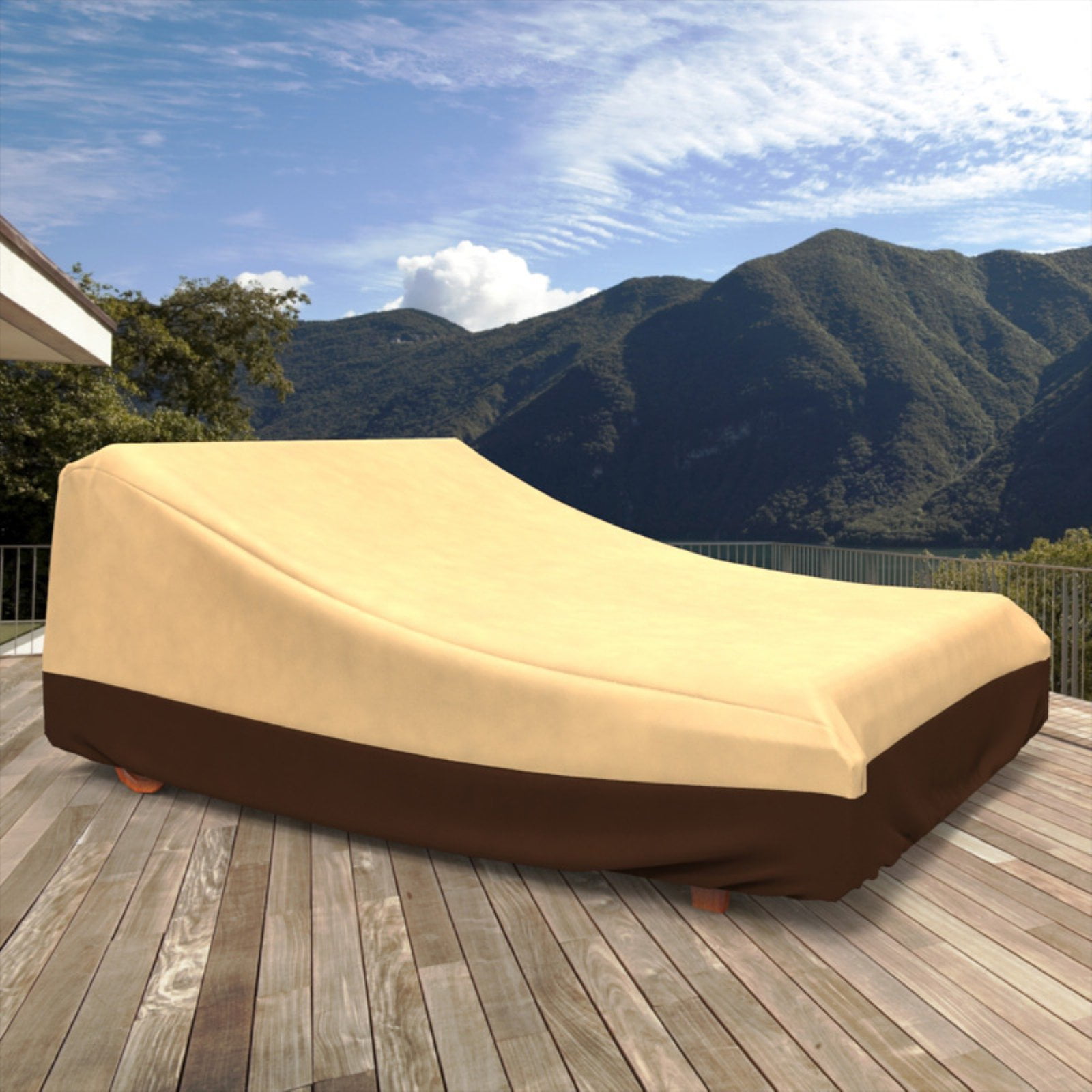 Budge Industries AllSeasons 64 x 80 in. Double Outdoor Patio Chaise