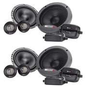 2 Pairs MB QUART FSB216 6.5" 280 Watt Car Audio Component Speakers
