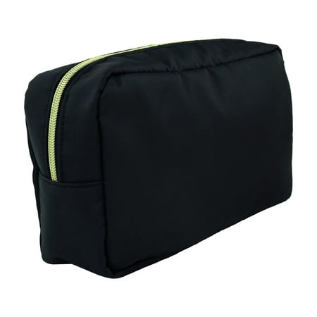 Hello Hobby Zippered Customizable Nylon Storage Bag, Medium, Black