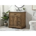 thumbnail image 2 of 32 inch single bathroom vanity in driftwood, 2 of 8