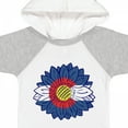 thumbnail image 4 of Inktastic Colorado Flag Sunflower Boys or Girls Baby Bodysuit, 4 of 5