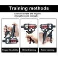 thumbnail image 4 of Grip Forearm Strength Training - Finger Trainer Adjustable Resistance 5-165 kg, Finger Stretcher for Hand and Wrist Recovery Exercises and Rehabilitat, 4 of 5