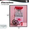 thumbnail image 4 of Stupell Industries Glam Movie Popcorn with Disco Balls Black Framed Giclee Art, 16 x 20, by LISH Creative, 4 of 8