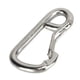 thumbnail image 4 of 316 Stainless Steel Spring Snap Hook Carabiner, 316 Stainless Steel Carabiner Clips Professional Marine Grade  For Diving Equipment ANGGREK 316 Stainless Steel Spring Snap Hook Carabiner, 4 of 8