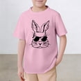 thumbnail image 2 of ibiyuan Girls T Shirts Crewneck Short Sleeve Tshirts Girls Graphic Tees Size 10-12 Funny Graphic Basic Tees Super Soft Little Kids Casual Clothes, 2 of 4