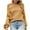 Gold, variant on GigrtiJin Women off Shoulder Pullover Sweater Long Sleeve Casual Knitted Solid Color Sweaters Fashion Comfy Loose Tops
