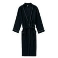 thumbnail image 4 of Men'S Bathrobes Men Robes Lightweight Waffle Robe Robes Lightweight Summer Home Clothes, Long Styles, Yukata Robe For Navy Bathrobes, 4 of 4