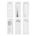 thumbnail image 1 of Unique Bargains High Precision SEC Size Estimation Chart 120m for Diameter Area and Line Width Protractor Defects Measuring, 1 of 6