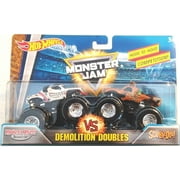 Hot Wheels Monster Jam 2018 Demolition Doubles Monster Mutt Dalamation vs. Scooby Doo 1:64 Scale