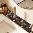 thumbnail image 2 of Yayeee Faucet Mat for Kitchen Sink 30" Diatomite Long Splash Guard Pad, Autumn Ghost Pattern, 2 Pack, 2 of 7