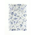 thumbnail image 3 of Ultra Soft & Breathable Wrinkle Free Bed Sheets Set - Farmhouse Style Light Blue Floral Pattern for Queen Bedding by Comfort Canopy, 3 of 11