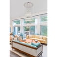 thumbnail image 3 of Monroe Integrated LED chip light Chrome Chandelier Clear Royal Cut Crystal, 3 of 9