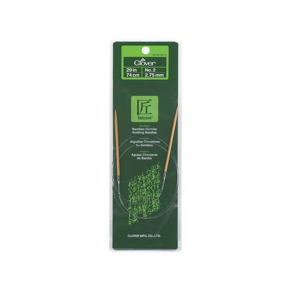 Takumi Bamboo 29" Circular Knitting Needle