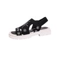 thumbnail image 1 of VEKDONE Sandales Boho pour Femmes Mode Décontractée Tête Ronde Sandales Confortables Chaussures de Plage Décontractées, 1 of 9