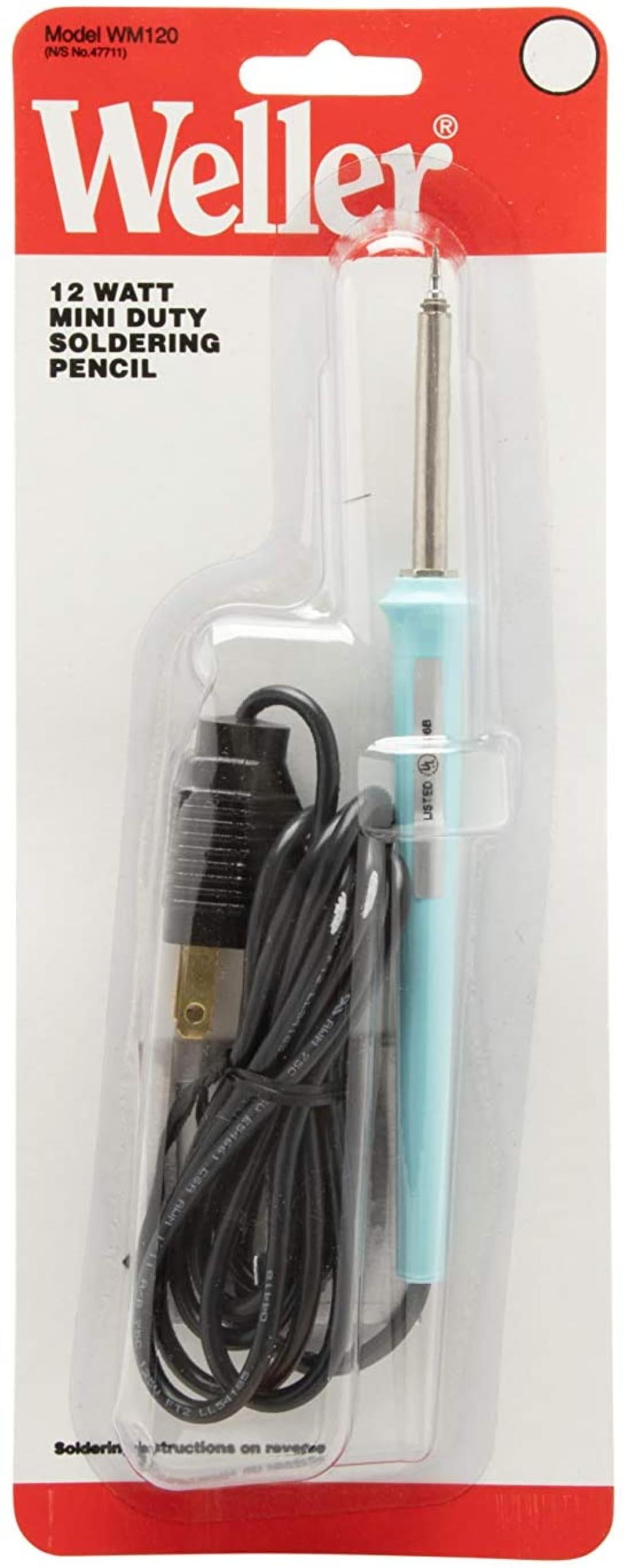 Weller WM120 12w/120v Pencil Thin Soldering Iron Cooper Hand Tools Weller WM120 12w/120v Pencil Thin Soldering Iron Cooper Hand Tools