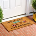 thumbnail image 2 of Calloway Mills 109401729 Welcome to the lakehouse Doormat 17" x 29", 2 of 3
