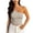 Gray, variant on Wensltd Women's Trendy Party Tops Solid Color One Shoulder Base Layer Camisole Tops Summer S-XXL