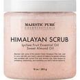 thumbnail image 1 of Majestic Pure Himalayan Salt Body Scrub with Lychee Essential Oil, All Natural Scrub to Exfoliate & Moisturize Skin, 10 Ounce (Pack of 1) 10 Ounce (Pack of 1), 1 of 8