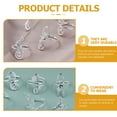 thumbnail image 4 of OULII Toe Rings for Women Alloy 1Pack Bohemian Open Rings Comfortable to Wear, 4 of 6