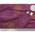 thumbnail image 2 of Soimoi Polyester Crepe Fabric Mandala Decorative Print Fabric by Yard 52 Inch Wide, 2 of 3
