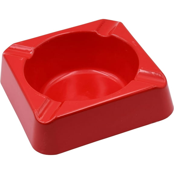 Stinky Cigar Ashtrays Stinky Composite 4 Cigar Ashtray, Red