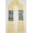 Yellow, variant on Christmas Snowman Kitchen Towel Boa / Scarf (Off White)