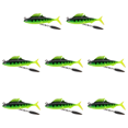 thumbnail image 1 of Señuelo Suave Kuymtek Con Ojos 3D Cebo de Pesca Artificial Verde 8 Uds., 1 of 7