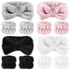 thumbnail image 1 of SLNZAPTY Juego de 12 diademas para lavado de cara para mujeres y niñas, de microfibra suave, envolturas para el cabello facial, spa, maquillaje, cuidado de la piel, diademas de baño, muñequeras para l, 1 of 2