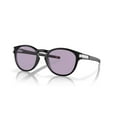 thumbnail image 4 of Oakley Lunettes de Soleil Rondes pour Homme Oo9349 Latch Low Bridge Fit, Noir, 53 mm, 4 of 4