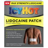 5 Pack Icy Hot Lidocaine Patch Plus 1% Menthol 5 Count Each