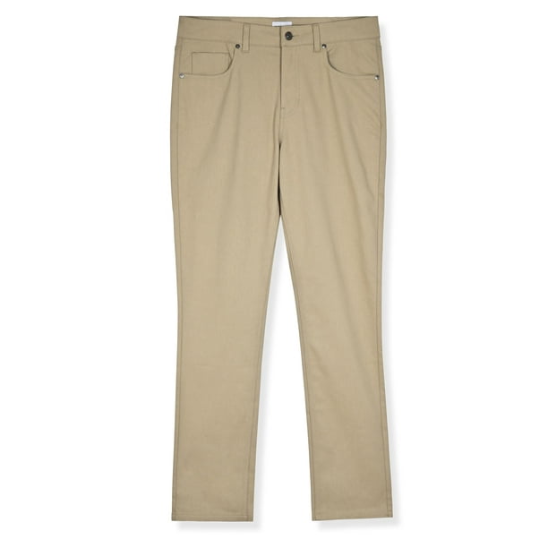 Pantalones DKNY Ultimate Stretch, ajustados, informales, de negocios, para hombre