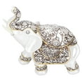 thumbnail image 1 of Filfeel Elephant Statue, Exquisite Cute High‑quality Resin Elephant Ornaments, Eco‑friendly For Office Home, 1 of 8