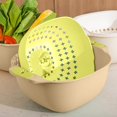 thumbnail image 4 of Cesta multifuncional, nuevo recipiente para limpieza de frutas con colador, recipiente para fregadero de cocina, escurridor, enjuagador de frutas, recipiente con filtro para lavar verduras Akmoler, 4 of 6