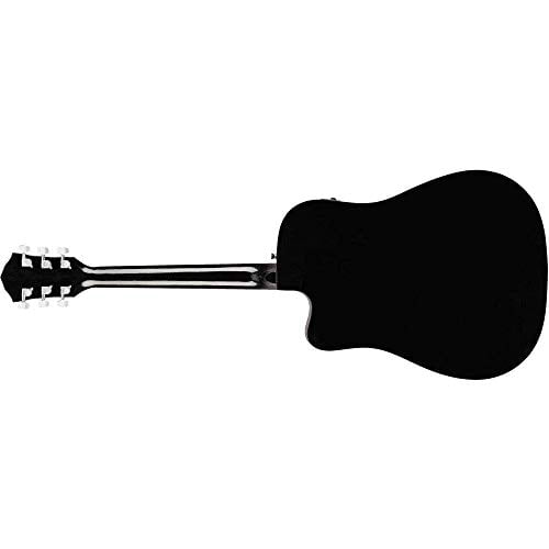 Fender FA-125CE Dreadnought Cutaway Acoustic-Electric Guitar, Sunburst